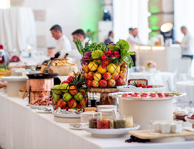 catering e banqueting cene di gala